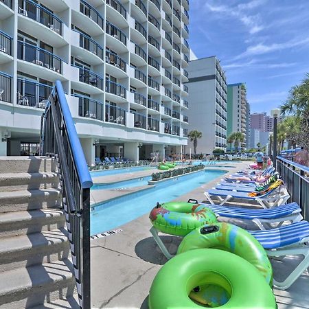 Airy Oceanfront Myrtle Beach Condo With Balcony Екстериор снимка