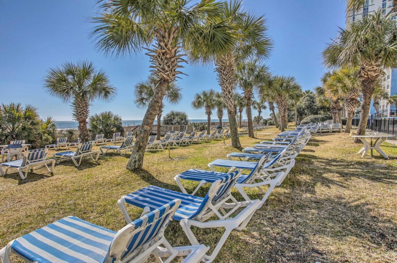 Airy Oceanfront Myrtle Beach Condo With Balcony Екстериор снимка
