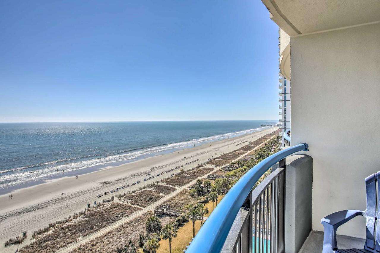Airy Oceanfront Myrtle Beach Condo With Balcony Екстериор снимка
