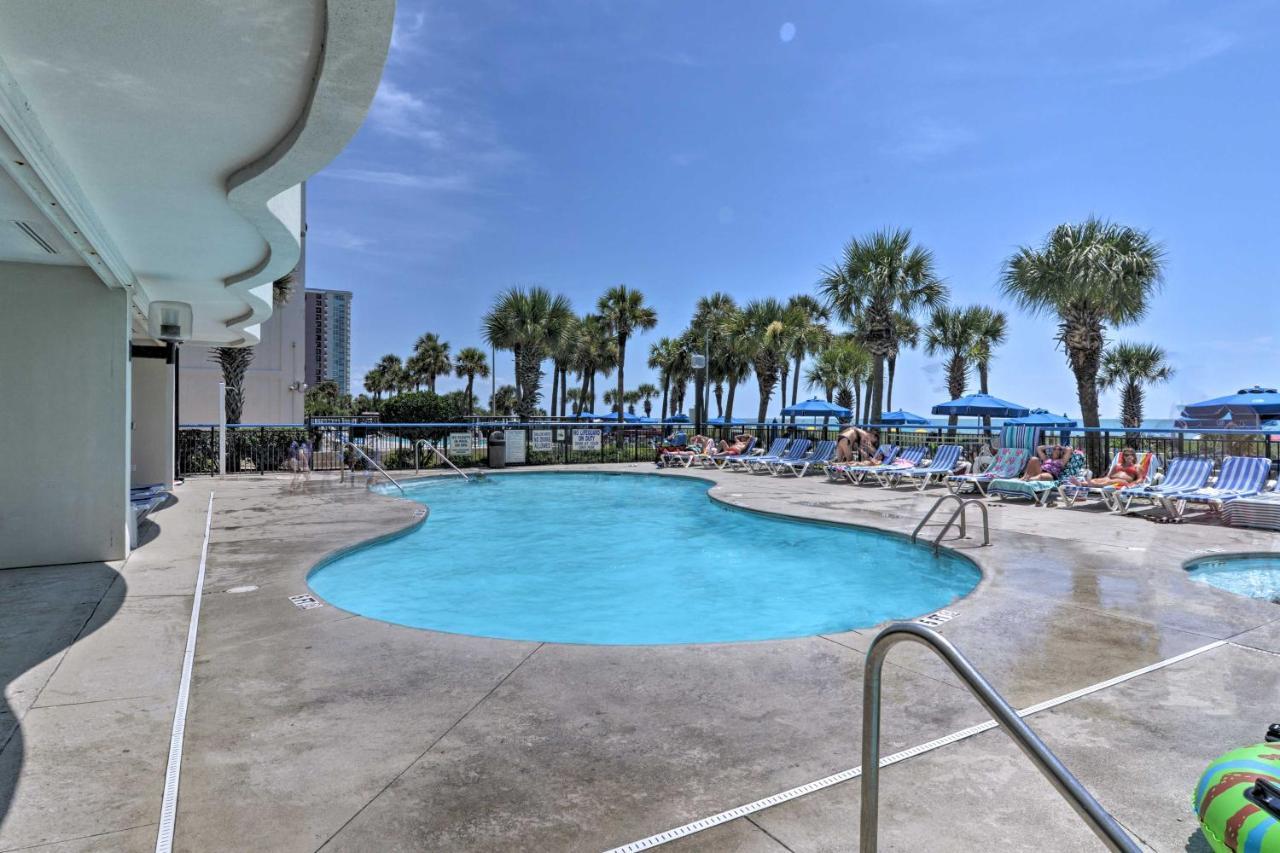 Airy Oceanfront Myrtle Beach Condo With Balcony Екстериор снимка