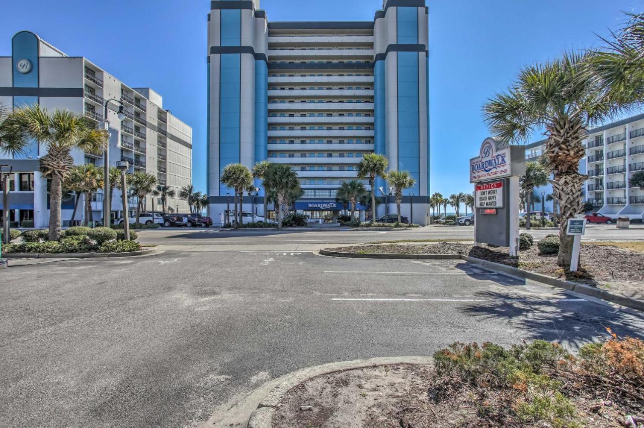 Airy Oceanfront Myrtle Beach Condo With Balcony Екстериор снимка