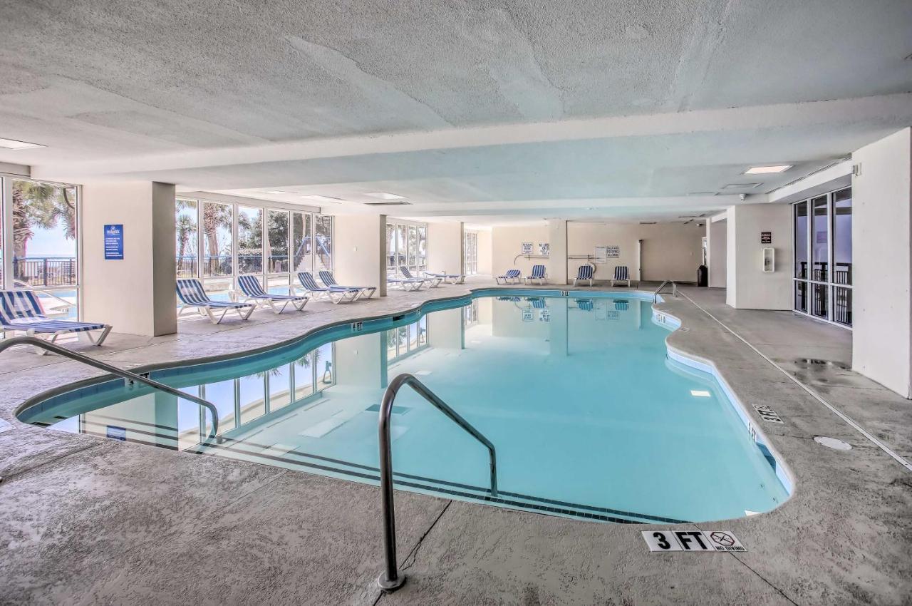 Airy Oceanfront Myrtle Beach Condo With Balcony Екстериор снимка