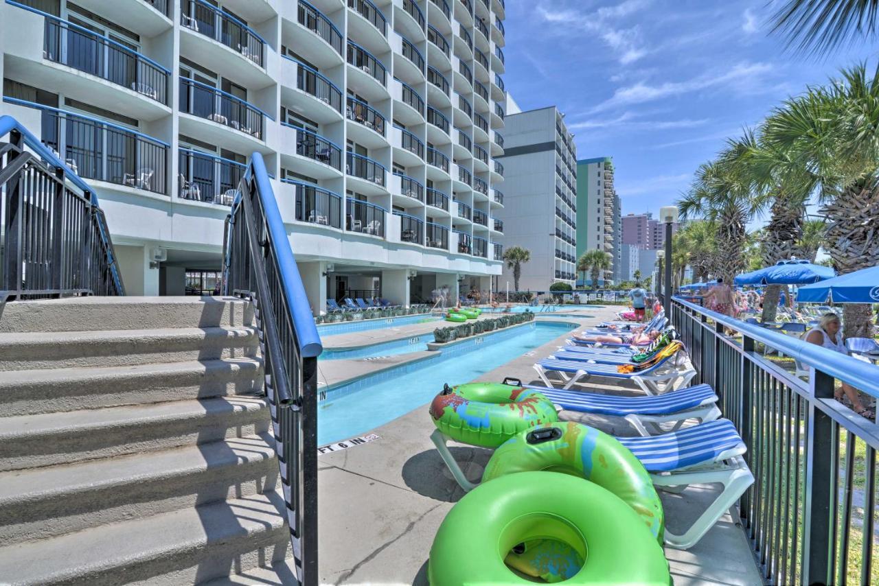 Airy Oceanfront Myrtle Beach Condo With Balcony Екстериор снимка